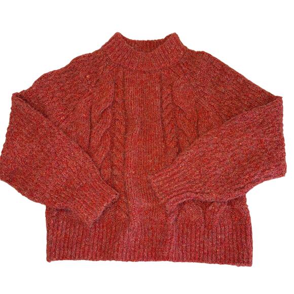 Universal Thread Rust Textured Pullover Sweater XS Rust - Picture 1 of 11